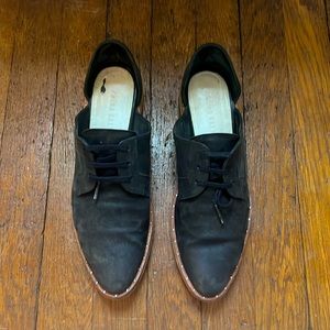 Freda Salvador Wit D’Orsay Oxford Black Size 8